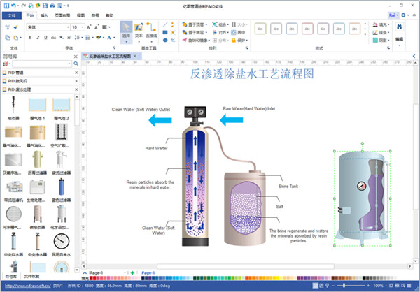 亿图管道绘制P&ID软件 8.0软件截图（1）