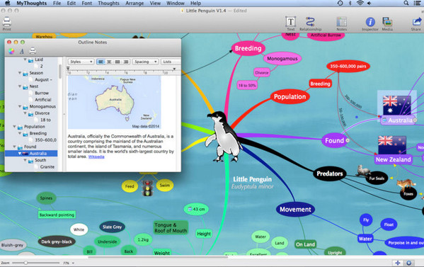 MyThoughts For Mac 1.4.0软件截图（2）