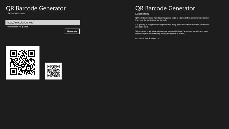 Barcode Generator软件截图（1）