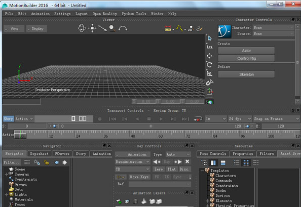 Autodesk MotionBuilder 2016软件截图（1）