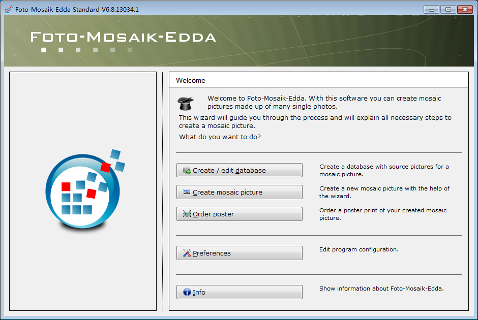 马赛克拼图 Foto Mosaik Edda 7.4.16017.2软件截图（1）
