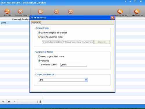 Star Watermark Professional 1.2.1.1软件截图（1）