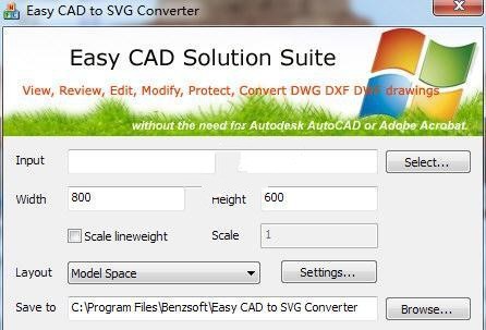 CAD转SVG Easy CAD to SVG Converter(CAD2SVG) 3.92软件截图（1）