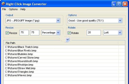 Right Click Image Converter 4.1软件截图（1）