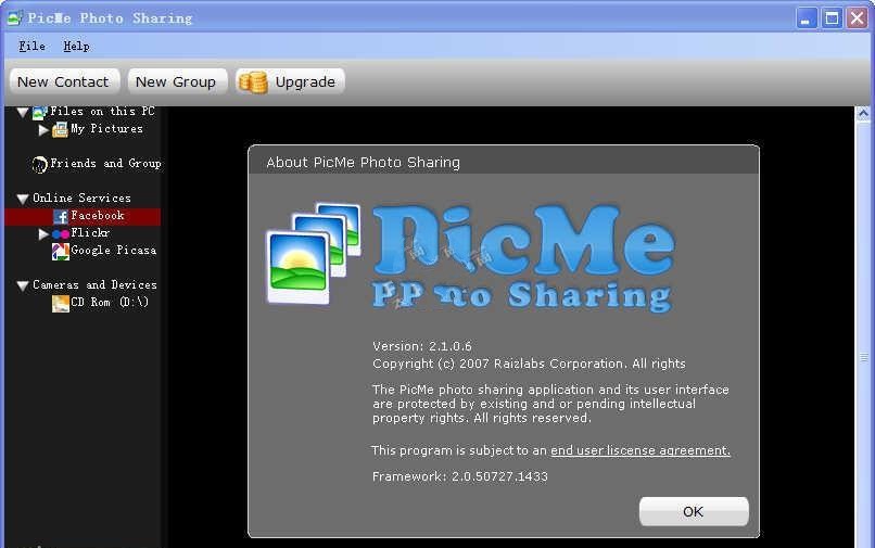 PicMe Photo Sharing 2.1.0.6软件截图（1）