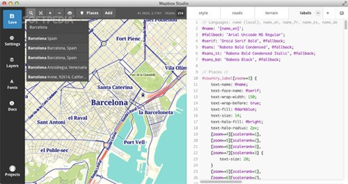 Mapbox Studio Mac版 0.3.7软件截图（1）