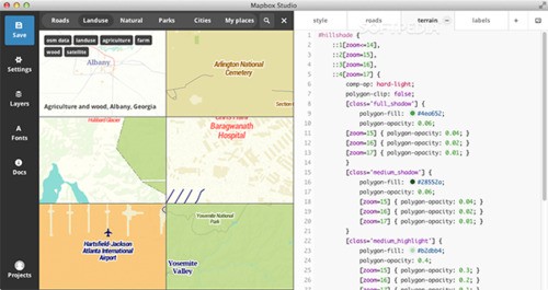 Mapbox Studio Mac版 0.3.7软件截图（2）