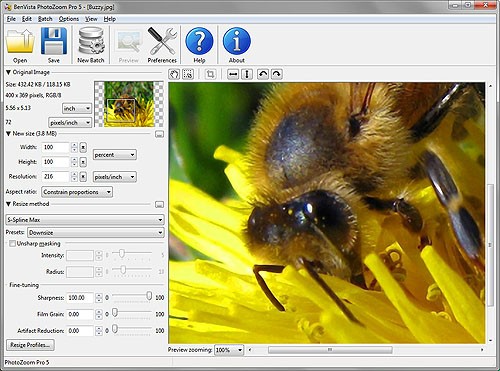 BenVista PhotoZoom Pro 6 6.1.0软件截图（1）