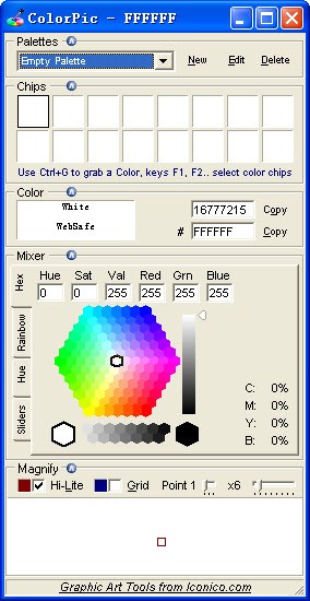 免费拾取颜色工具(ColorPic) 4.1软件截图（2）