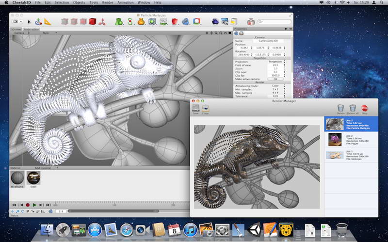 Cheetah3D For Mac 7.3.2 正式版软件截图（1）