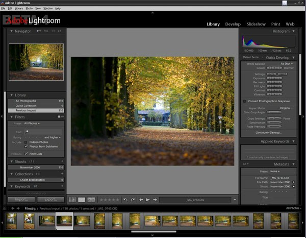 Adobe Lightroom 4.4软件截图（2）