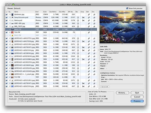 LinkOptimizer Mac版 5.2.22软件截图（2）