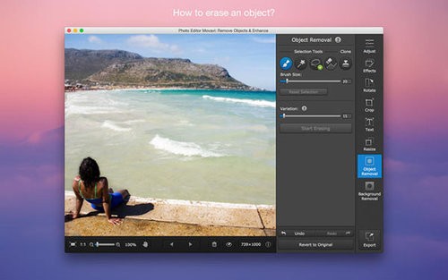 Photo Editor Movavi Mac版 5.8软件截图（3）