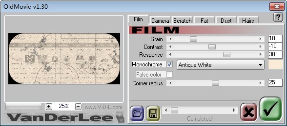 OldMovie老电影效果滤镜 1.3软件截图（1）