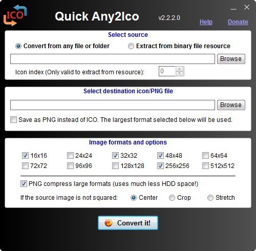 Quick Any2Ico(exe、dll图标提取工具) 2.2.2软件截图（1）