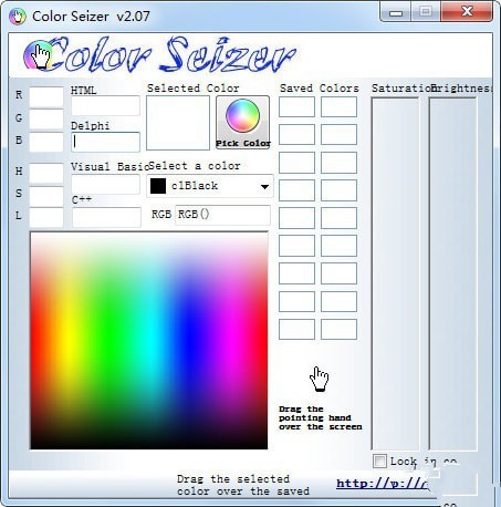 Color Seizer颜色代码查询工具 2.07免费版软件截图（1）