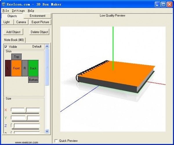 三维包装设计工具3D-box maker 2.10627软件截图（1）