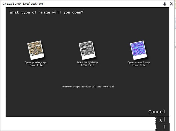 CrazyBump法线贴图制作软件 1.2软件截图（1）