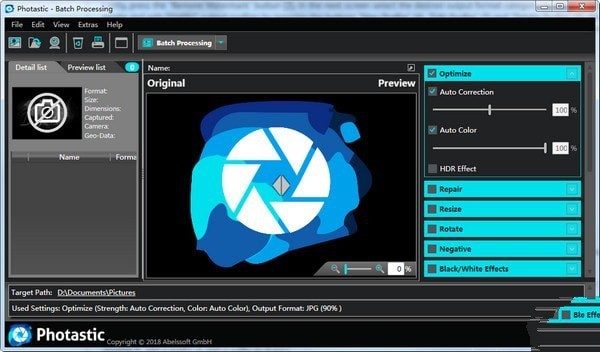Abelssoft Photastic照片后期处理软件 2019.18.10软件截图（2）
