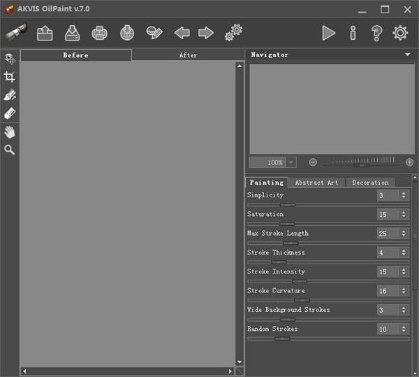 AKVIS OilPaint照片油画处理软件 7.0软件截图（1）