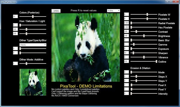 PixaTool图片像素转换器 1.14软件截图（2）