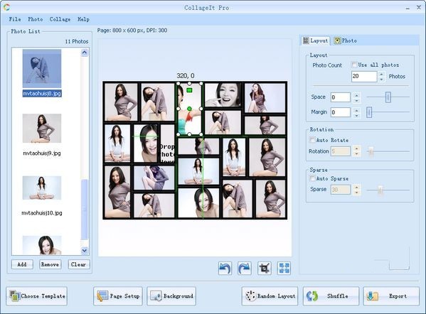 CollageIt Pro自动拼图软件 1.8.5软件截图（1）