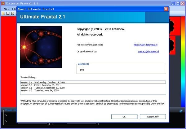 Ultimate Fractal分形艺术软件 2.1软件截图（2）