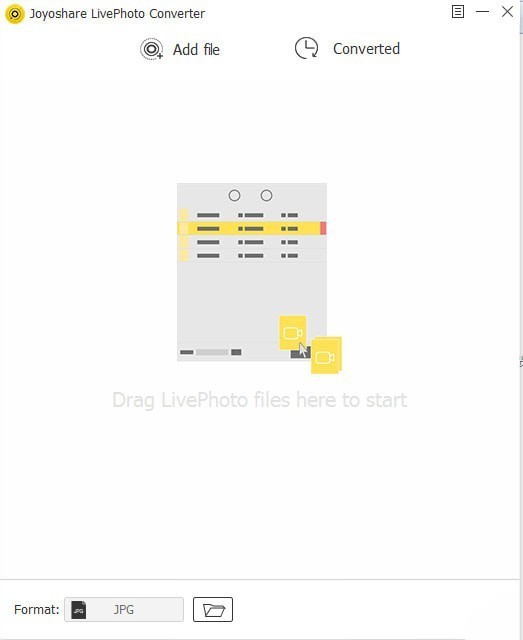 Joyoshare LivePhoto Converter 1.0软件截图（1）
