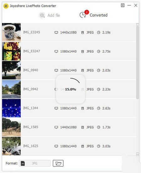 Joyoshare LivePhoto Converter 1.0软件截图（4）