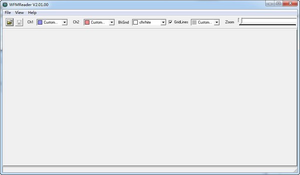 WFM文件打开工具(wfmreader) 2.01软件截图（1）