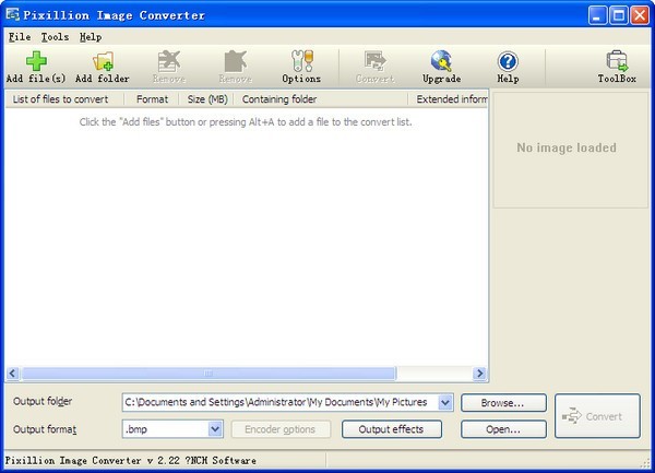 NCH Pixillion图像照片格式转换软件 7.14软件截图（1）