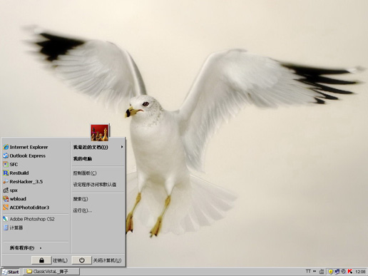 经典白色xp主题 xp版软件截图（1）