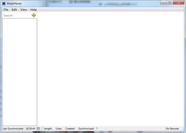 AlephNote桌面笔记软件 1.7.11软件截图（1）