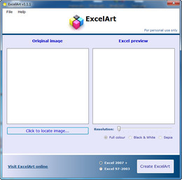 ExcelArt 1.11软件截图（1）