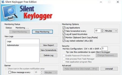 Silent Keylogger 正式版软件截图（1）