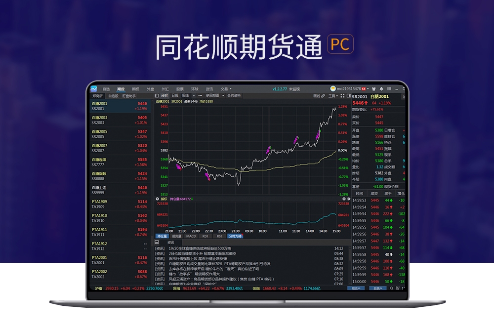 同花顺期货通 3.7.1.1软件截图（1）