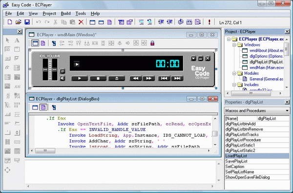 EasyCode.Ms(编程环境) 1.06软件截图（1）