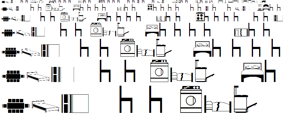 家具图形字体软件截图（1）