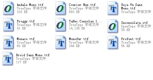 10大最适合编程的字体 正式版软件截图（1）