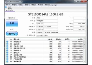 CrystalDiskInfo 8.16.3软件截图（1）