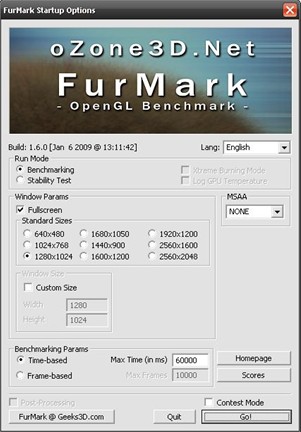 FurMark(显卡测试工具)中文版 1.30软件截图（4）