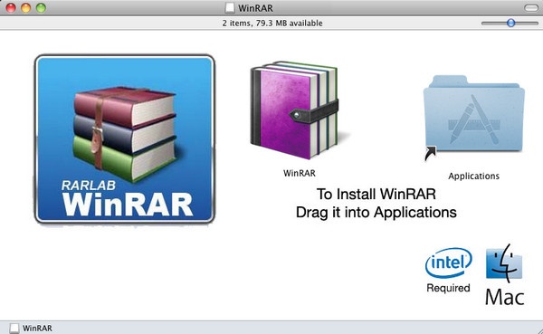 Winrar for Mac 5.1软件截图（1）