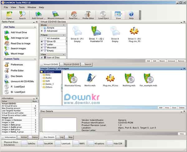 DAEMON Tools 5.0.1高级版软件截图（3）