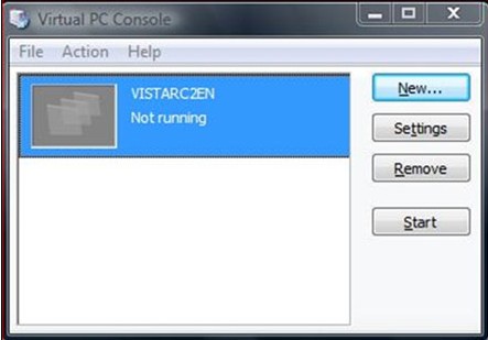 Microsoft Virtual PC 2007软件截图（3）