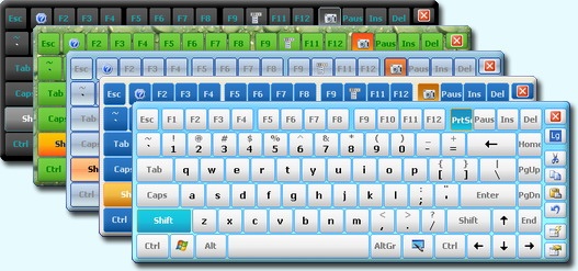 Hot Virtual Keyboard 9.9软件截图（1）