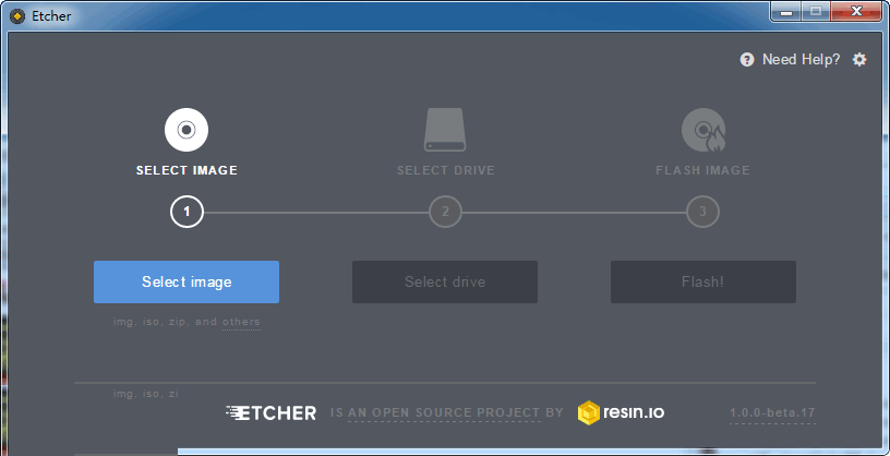 Etcher(u盘镜像制作工具) 1.7.9软件截图（1）