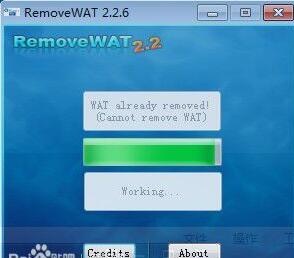 RemoveWAT 2.2.6软件截图（2）