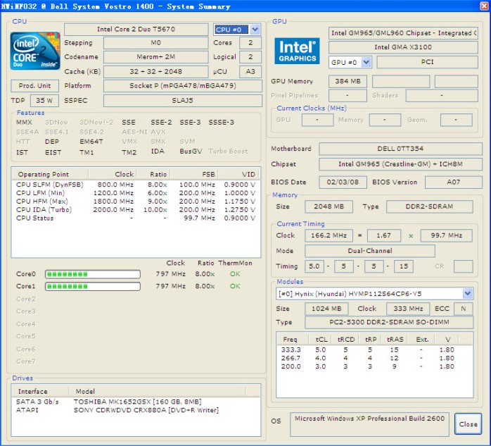 HWiNFO 7.24软件截图（2）