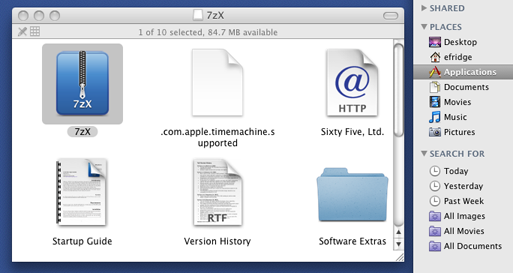 7zX For Mac 1.7.1软件截图（2）