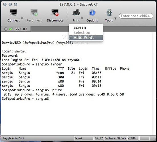 Securecrt For Mac 8.5.4软件截图（1）